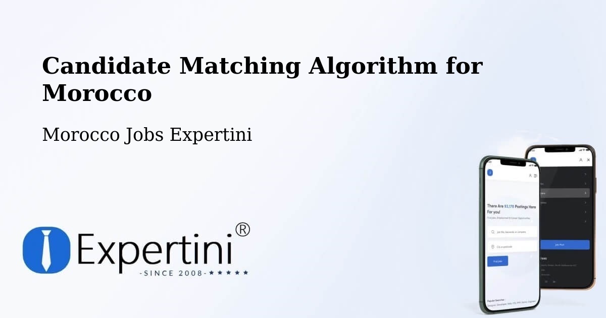 Candidate Matching Algorithm Overview – Bouarfa - Morocco Jobs Expertini