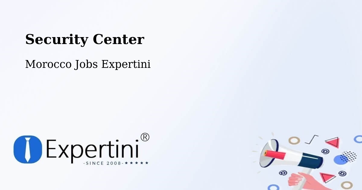 Security & Compliance – Bouarfa - Morocco Jobs Expertini